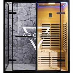 Arctic One Person Infrared Sauna and Change Room – Arctic Ice Bath