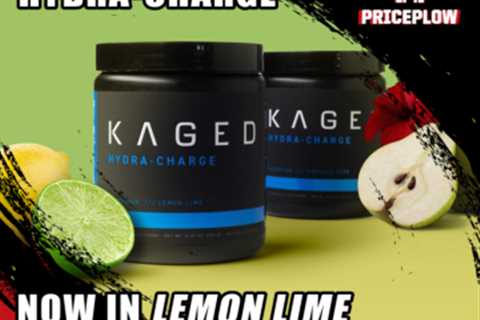 KAGED Hydra-Charge now in Lemon Lime and Hibiscus Pear!
