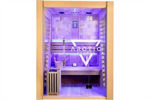 Arctic Two Person Infrared Glass Face Lux Sauna – Arctic Ice Bath