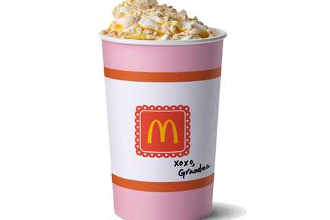 McDonald's Unveils Nostalgic Grandma-Inspired McFlurry