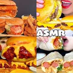 ASMR Fast Food Mukbang Compilation 40 | Fast Food Asmr | Satisfying eating sounds
