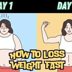 How to Lose weight Fast | lose weight | Five useful tips to lose weight in 10 days
