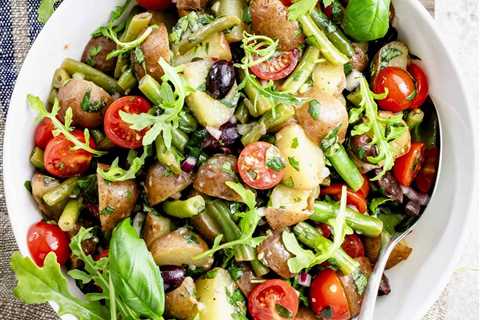 Italian Potato Salad with Green Beans