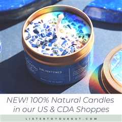 NEW! 100% Natural Candles in our US & CDA Shoppes