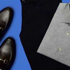 Fam  Formal shoes -$18 Formal trousers -$10-$15 Golf t-shirts…