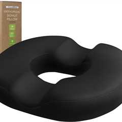 Donut Pillow Seat Cushion Review”: Tailbone Pain Relief