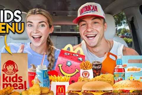 We Tried EVERY Fast Food Kids Meal