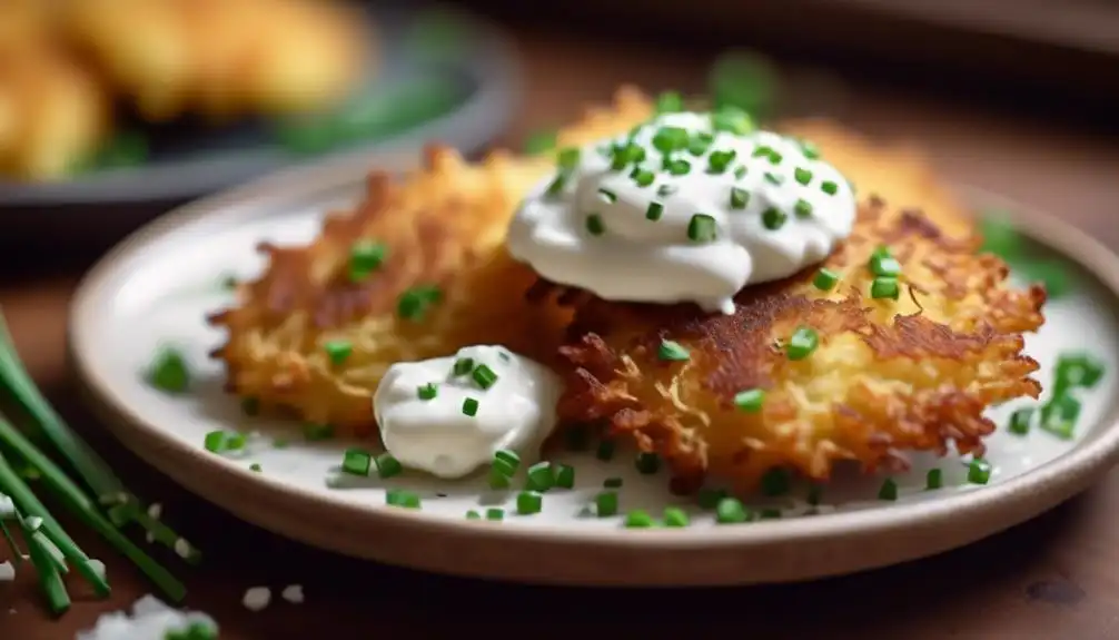 Low Carb Mashed Potato Latke Recipe