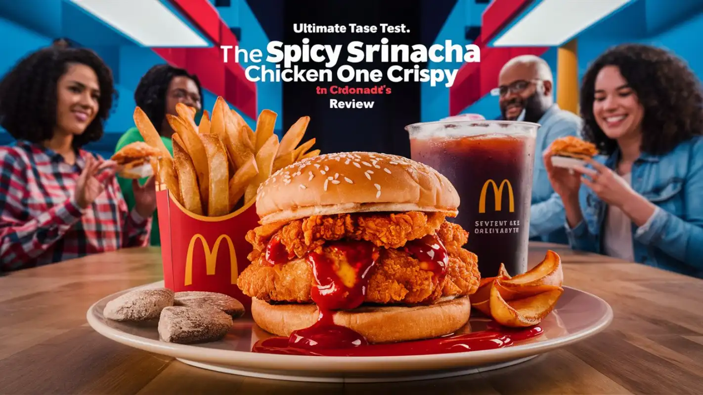 The Spicy Sriracha Chicken One Crispy at McDonald's Review - Daily Dose of Wraps