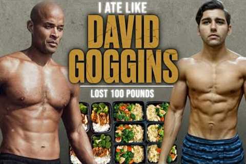 I Tried David Goggins 100 Pound Weight Loss Diet