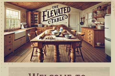 The Elevated Table Cook Book now available. Been thinking about infusing some…