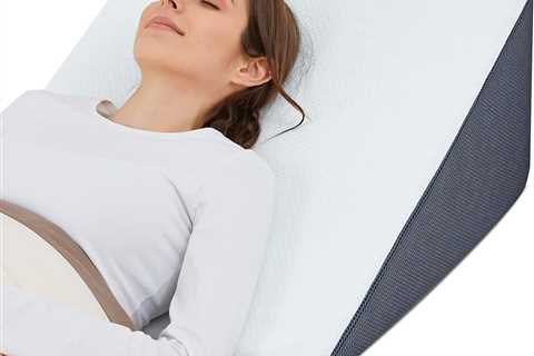 Bed Wedge Pillow Review: Elevate Your Comfort