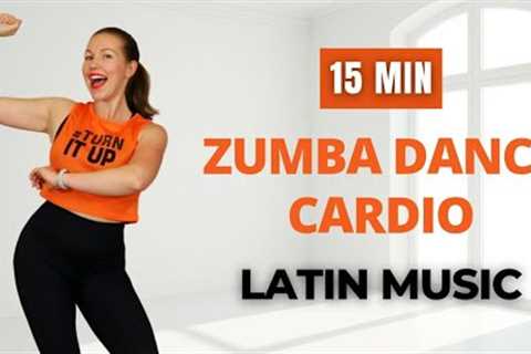 15 Min Zumba Cardio Workout | Beginners LATIN DANCE ZUMBA CLASS | Walk to Lose Weight at Home