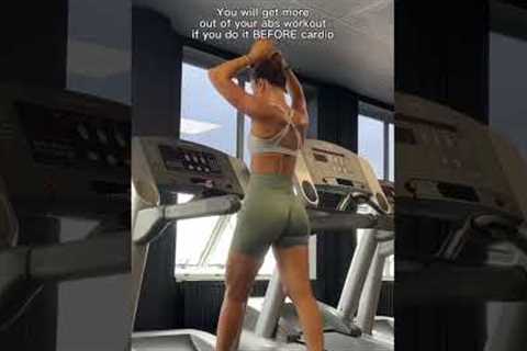 CARDIO BEFORE OR AFTER WEIGHTS? 🙋‍♀️