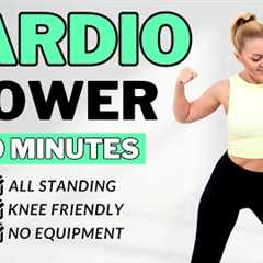 🔥30 MIN POWER CARDIO FOR WEIGHT LOSS (No Equipment)🔥NO SQUATS🔥NO LUNGES🔥NO REPEATS🔥