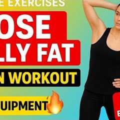 Simple Exercises to Lose Belly Fat – 5 Min Home Workout