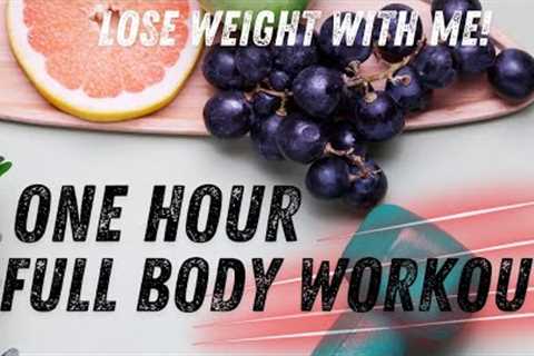 1 Hour Full Body Workout To Lose Weight FASTER! | workout with me!
