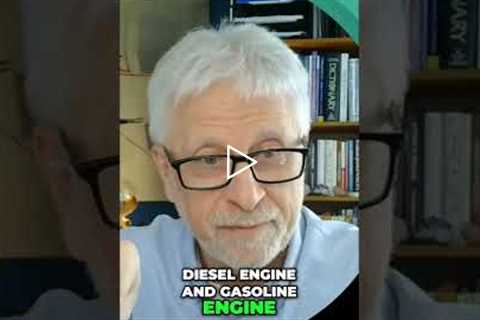 Human Efficiency: Diesel vs. Gasoline Engine - Manage Stress & Food! #shorts