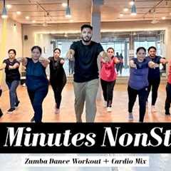 35 Minutes NonStop Zumba Dance Workout | Cardio Mix | Fast Weight Loss | Step-N-Rise