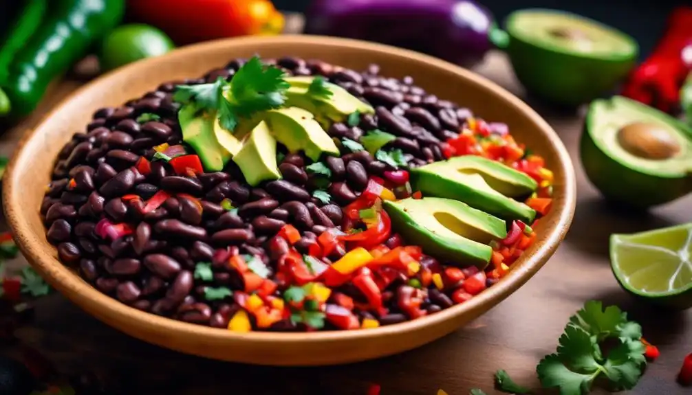 Low Carb Puerto Rican Black Beans Recipe
