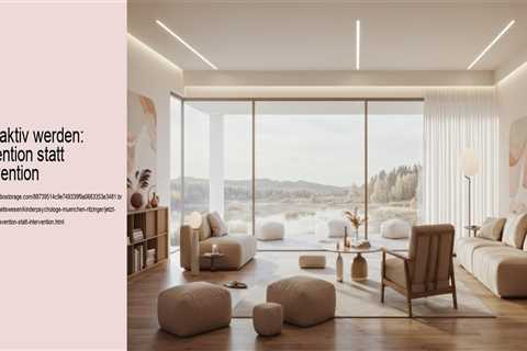 Jetzt aktiv werden: Prävention statt Intervention