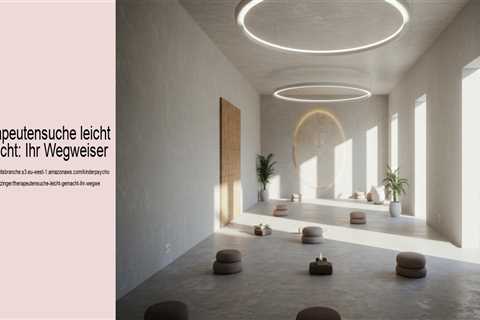 Therapeutensuche leicht gemacht: Ihr Wegweiser