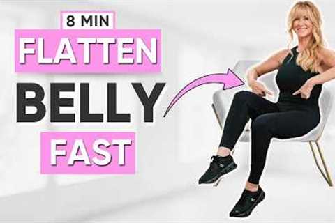 Too Tired to Exercise? Burn Belly Fat With These 8 Seated Abs Exercises!