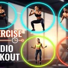 10-Min Full Body Cardio Workout at Home | Lose Weight Fast & Burn Belly Fat | No Equipment..