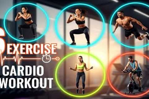 10-Min Full Body Cardio Workout at Home | Lose Weight Fast & Burn Belly Fat | No Equipment..